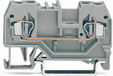 WAGO 280-906 Durchgangsklemme 5mm Zugfeder Gelb 100 Stück - Bild 1