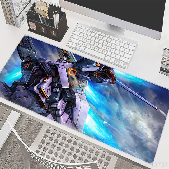 Bandai Gundam Gaming Mauspad Multicolor rutschfeste Schreibtischunterlage für PC und Tastatur - Bild 1