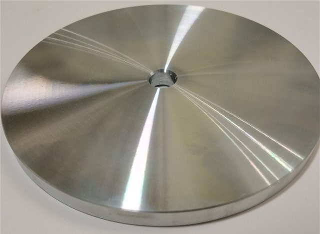 LISM Zinkplatte Polierscheibe Silber Durchmesser: 200 mm Loch: 12,7 mm für Winkelmaschinen und zum Polieren von Schmuck und Edelsteinen - Bild 1