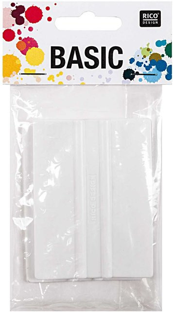 Rico Design Spachtelset aus Kunststoff in Weiß, 2 Stück - Bild 1