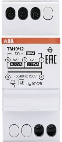 ABB 2CSM228715R0802 Klingel-Transformator 10V 2.5A in Weiß - Bild 1