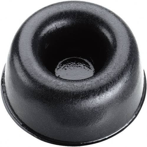 3M SJ 5009 Selbstklebender Gerätefuß rund Schwarz Durchmesser: 22,3 mm, Höhe: 10,1 mm - Bild 1