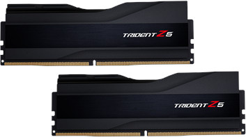 G.Skill Trident Z5 DDR5 Arbeitsspeicher Kit 32 GB (2 x 16 GB) 6000 MHz Mattschwarz - Bild 1