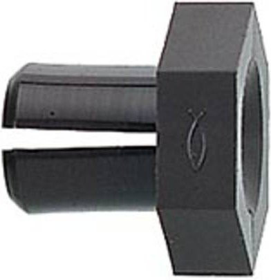Fischer P 9 K Balkonbekleidungsbefestiger aus Nylon in Schwarz, 50 Stück, Durchmesser: 5 mm, Länge: 15 mm - Bild 1