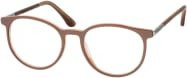 WOOD FELLAS Point 11037 Brille, Vollrand, Rund, Braun, Unisex - Bild 1