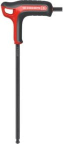 Facom Stiftschlüssel mit T-Griff und Kugelkopf in Rot, 5 mm - Bild 1
