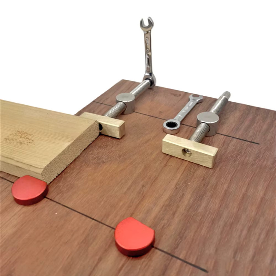 GDART Desktop Clip Clamp Werkzeug-Set mit Bankhunde-Löchern zur präzisen Schnellbefestigung und Fixierung für Bearbeitungen - Bild 4