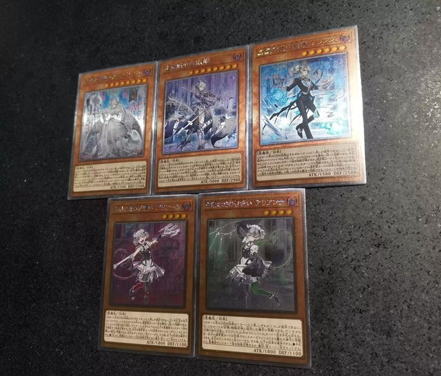 Yiran toy 1 Yu-Gi-Oh! Labyrinth Sammel-Flashcard, 5-teiliges Set, ab 14 Jahren - Bild 1