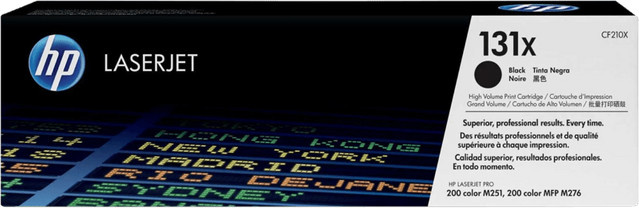 Original HP Toner 131X CF210X Schwarz für Laserdrucker - Bild 2