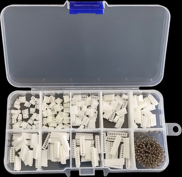 JST ZH1.5 Kunststoff Shell Crimp Terminal Stecker Set mit 430 Teilen und 1,5mm Pitch für 2 bis 10 Pin Anschlüsse - Bild 1