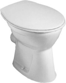 Villeroy & Boch Gustavsberg Stand-Flachspül-WC Saval 2.0 weiß mit waagerichem Abgang, B/T/H: 52,5 x 36,0 x 46,0 cm - Bild 1