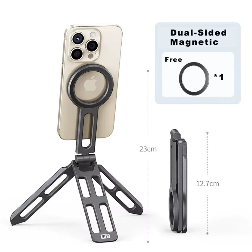 Magnetischer Telefonhalter XIKCU faltbares Telefonstativ für iPhone und Android-Smartphones - Bild 3