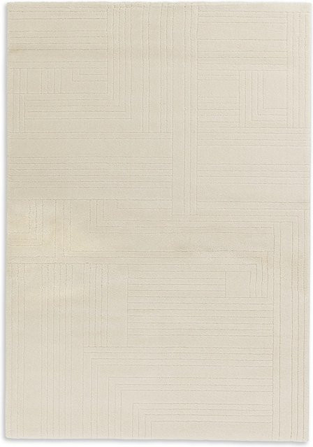 Schöner Wohnen Teppich Pure Design Grafisch in Creme und Beige, B/T: 80 x 150 cm - Bild 1