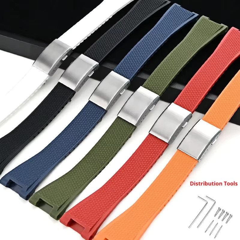 Casio Uhrenarmband Silikon, Edelstahl, Unisex - Bild 2