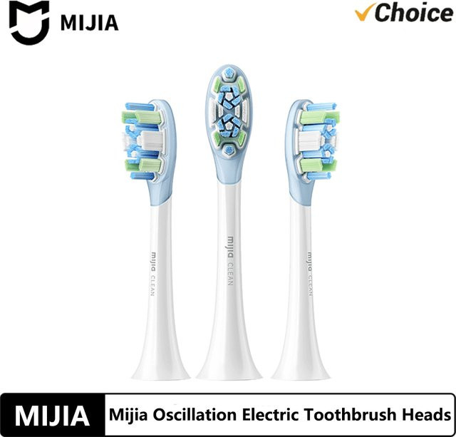 MIJIA Sonic Sweep Ersatzköpfe für oszillierende elektrische Zahnbürsten, 3 Stück (Reinigung) - Bild 1