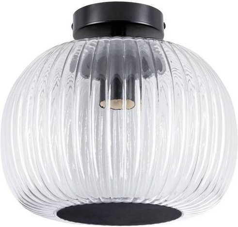 Paulmann Ruya Deckenleuchte 71146 aus Glas in Schwarz mit E27 Fassung und IP44 Schutz für Feuchträume - Bild 1