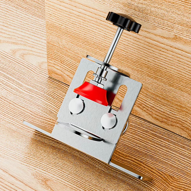 FNICEL Schrank Tür Montage Jig aus Edelstahl in Silber für Schrankrahmen und Holzbearbeitung - Bild 6