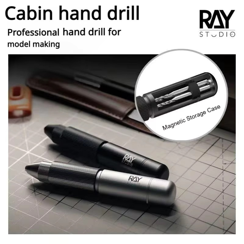 RAYSTUDIO RHD-01 Kabinenhandbohrmaschine für den Modellbau mit Bohrern von 0,1 bis 3,2 mm - Bild 3