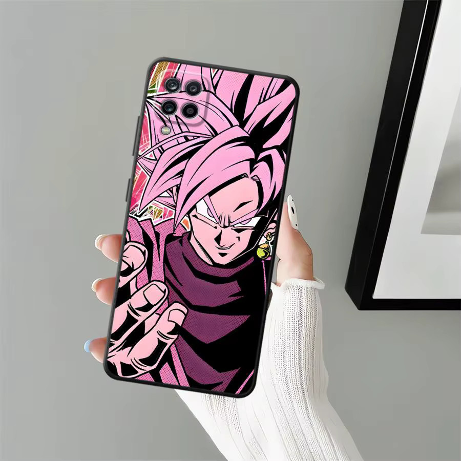 Dragon Ball Cartoon Handyhülle für Samsung Galaxy A-Serie in Schwarz und Multicolour, weiche Schutzhülle - Bild 2