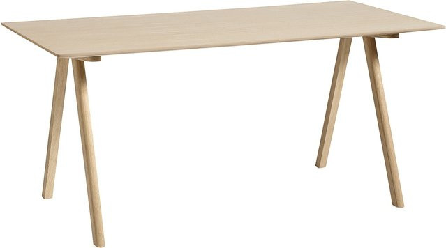 HAY Copenhague Cph10 Stuhl aus Eiche und Linoleum in Braun - Bild 1