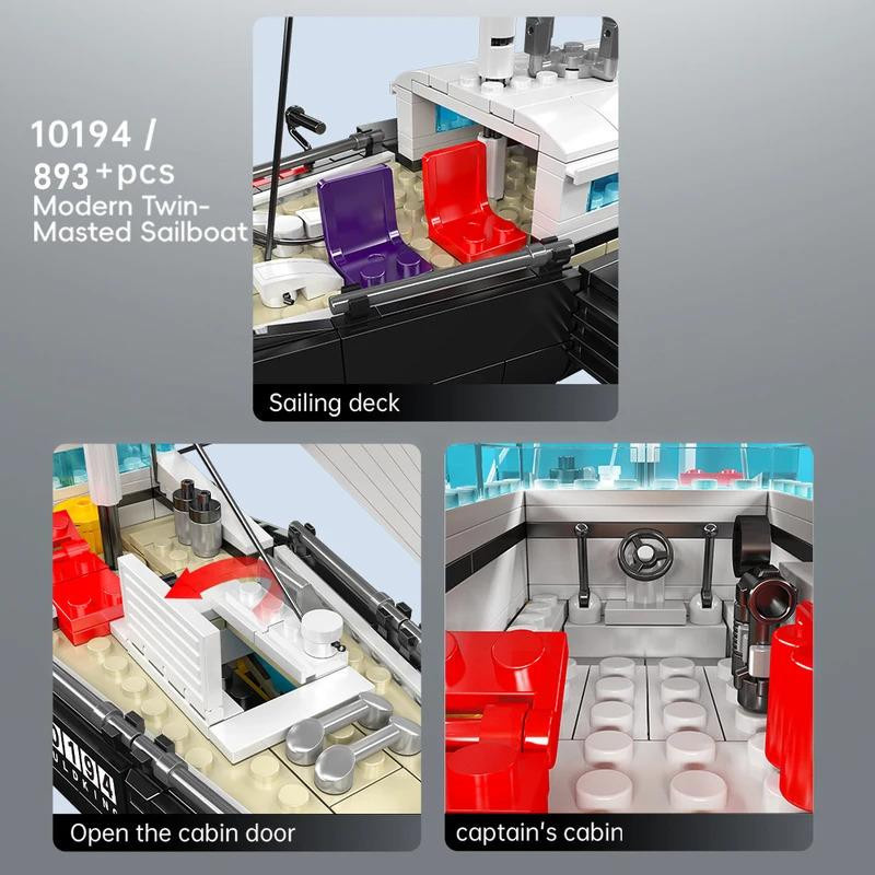 Linyi toy Schiff, Fahrzeuge, Set / Bundle - Bild 3