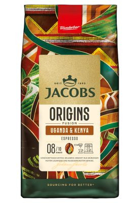 Jacobs Espresso Origins Uganda & Kenia, ganze Bohnen, 1 kg - Bild 2