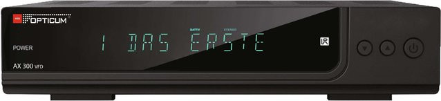AX 300 VFD HDTV Sat-Receiver Red Opticum in Schwarz - Bild 1