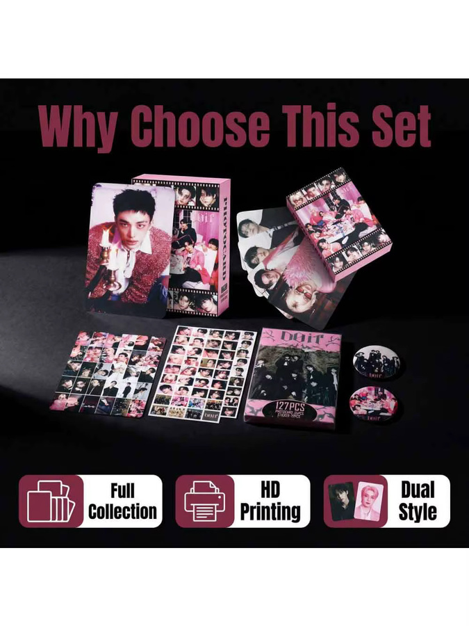 Stray Kids SKZOO Fan-Album-Release Karten-Set, Set / Bundle, Bunt / Mehrfarbig - Bild 6