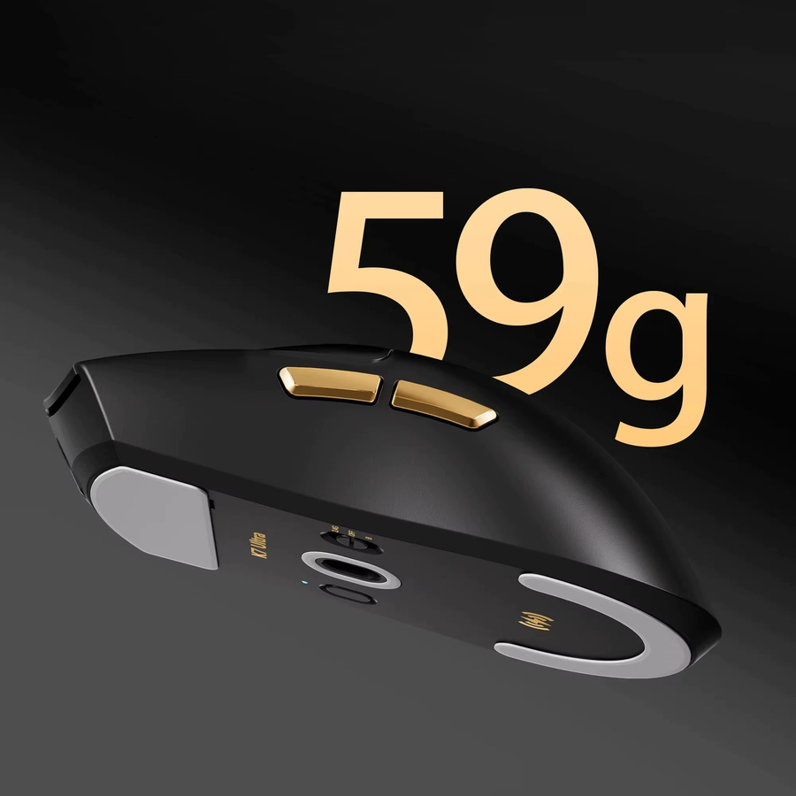 MCHOSE K7 Ultraleichte Wireless Gaming-Maus mit 8K Esports-Technologie und PAW3950-Sensor in Schwarz - Bild 2