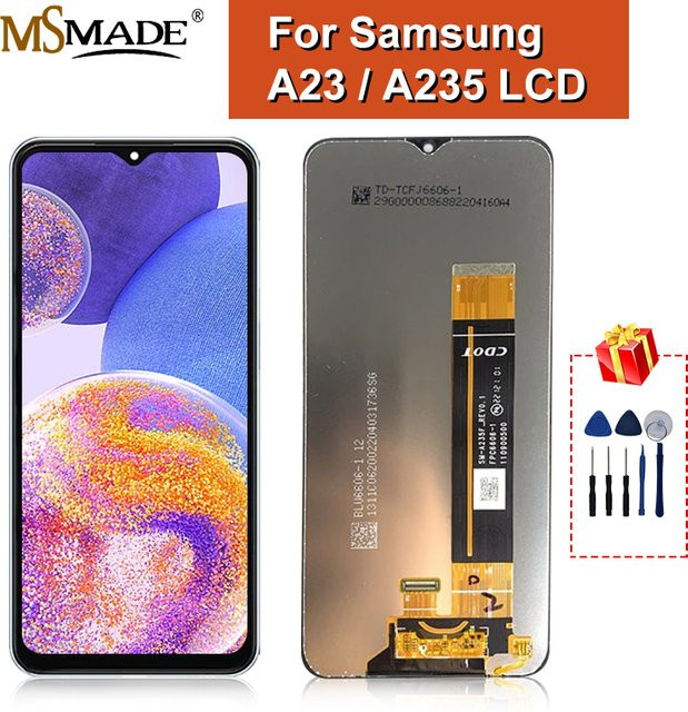 Samsung Galaxy A23 4G LCD Display mit Touch Screen Digitizer Montage in Schwarz, 6.6 Zoll - Bild 1