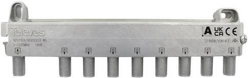Televes VT814FZ Kabel-TV Verteiler in Silber - Bild 1