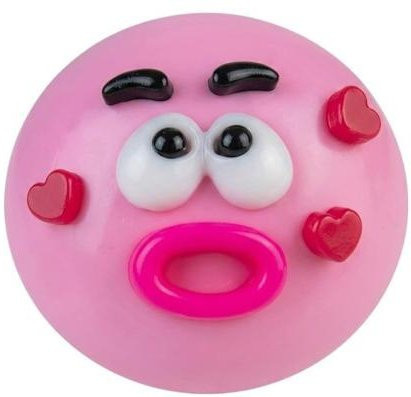 Zoeneed Hunde-Gesicht Stressball, rosa, Fidget-Spielzeug - Bild 1