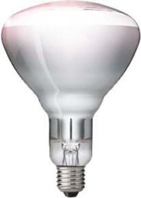 Philips Lighting Infrarot-Heizstrahler 250W mit E27 Fassung und transparentem Glas - Bild 1