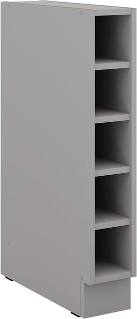 Küchenunterschrank Regal Bianca Grey Rose in Grau - Bild 1