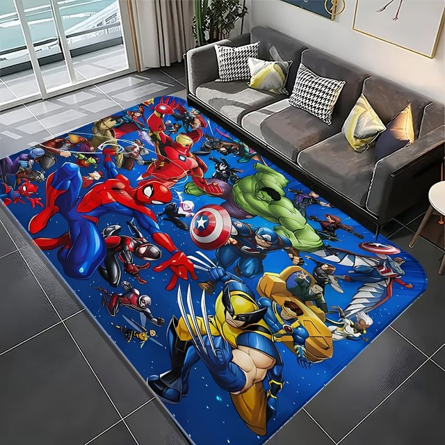 Bodenmatte von Beast Kingdom mit Marvel-Charakter-Aufdruck in Multicolour, B/T: 60 x 60 cm - Bild 1