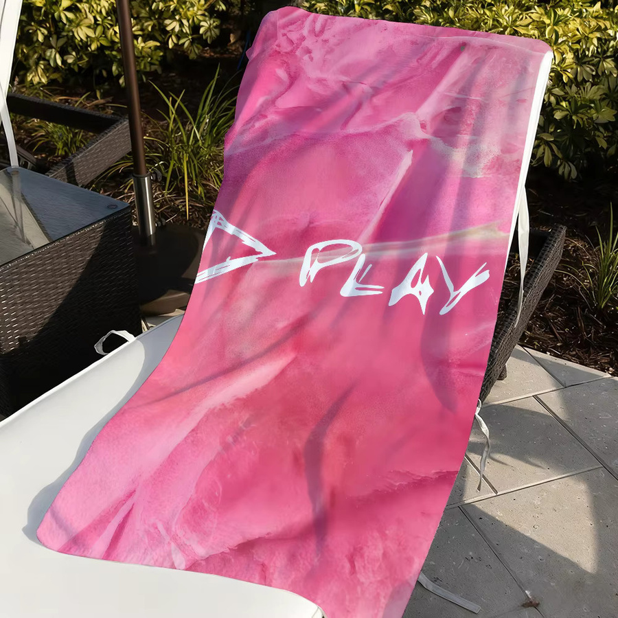 Singer E-Ed Sheeran Play Towel sandfreies Strandtuch für Sport, Reise und Camping - Bild 5