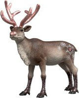Schleich Roségoldenes Weihnachtsrentier, Spielfigur - Bild 1