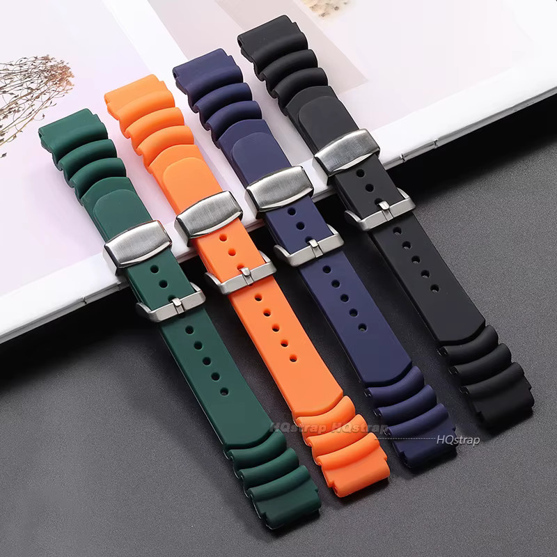 HQstrap Uhrenarmband Silikon, Unisex, 20 mm, 22 mm - Bild 3