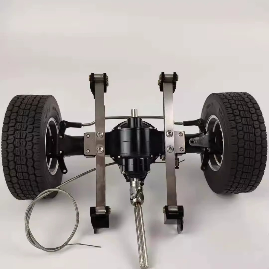 Tamiya Achse Spacer Adapter Shim Verbindungsplatte, Zubehör, 1:14 - Bild 5