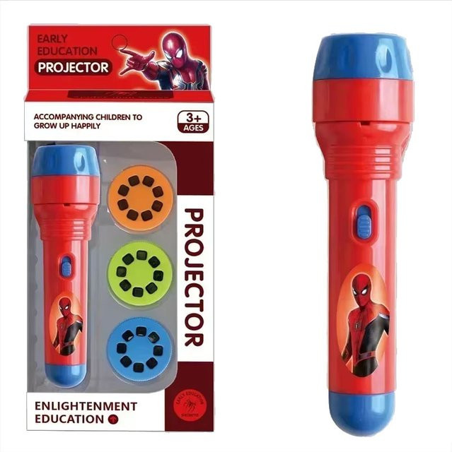 Hasbro Marvel Spiderman Taschenlampe Projektor Spielzeug - Bild 1