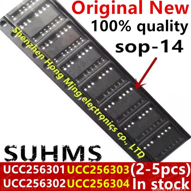 UCC25630-1DDBR UCC25630-2DDBR UCC25630-3DDBR UCC25630-4DDBR SOP-14 Integrierter Schaltkreis in Schwarz - Bild 1