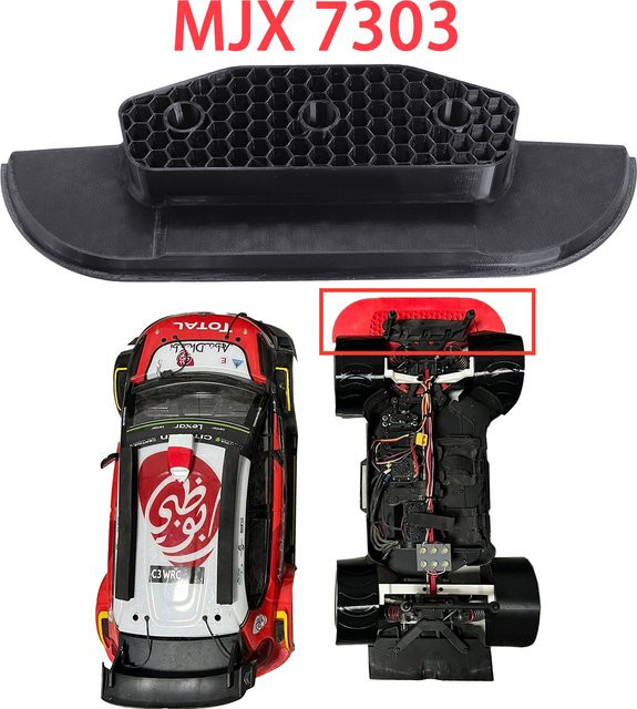 MJX 7303 TPU Frontstoßstangenschutz, Wabendesign, stoßfest, 1:7, Zubehör - Bild 1