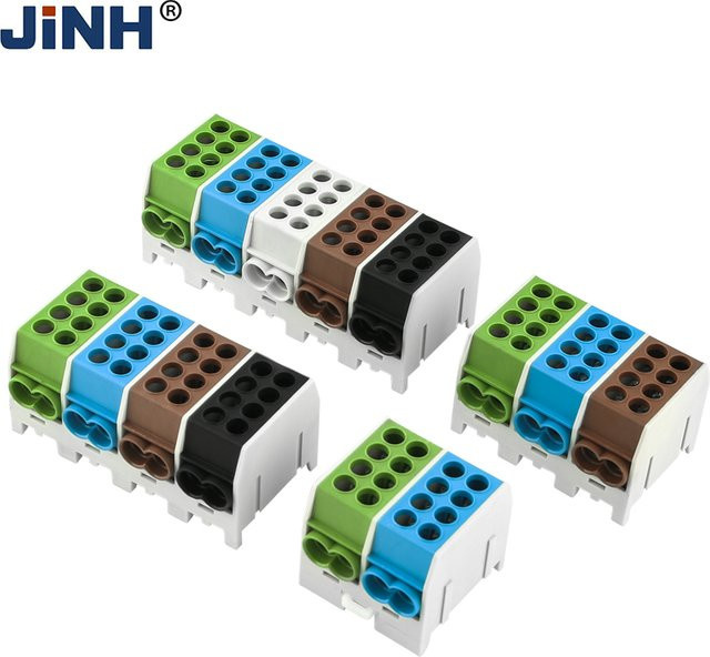 JINH Honeycomb-Verteilungsklemmenblöcke JHT3-Spleißkabel für 25 mm Verkabelung in Multicolour - Bild 1