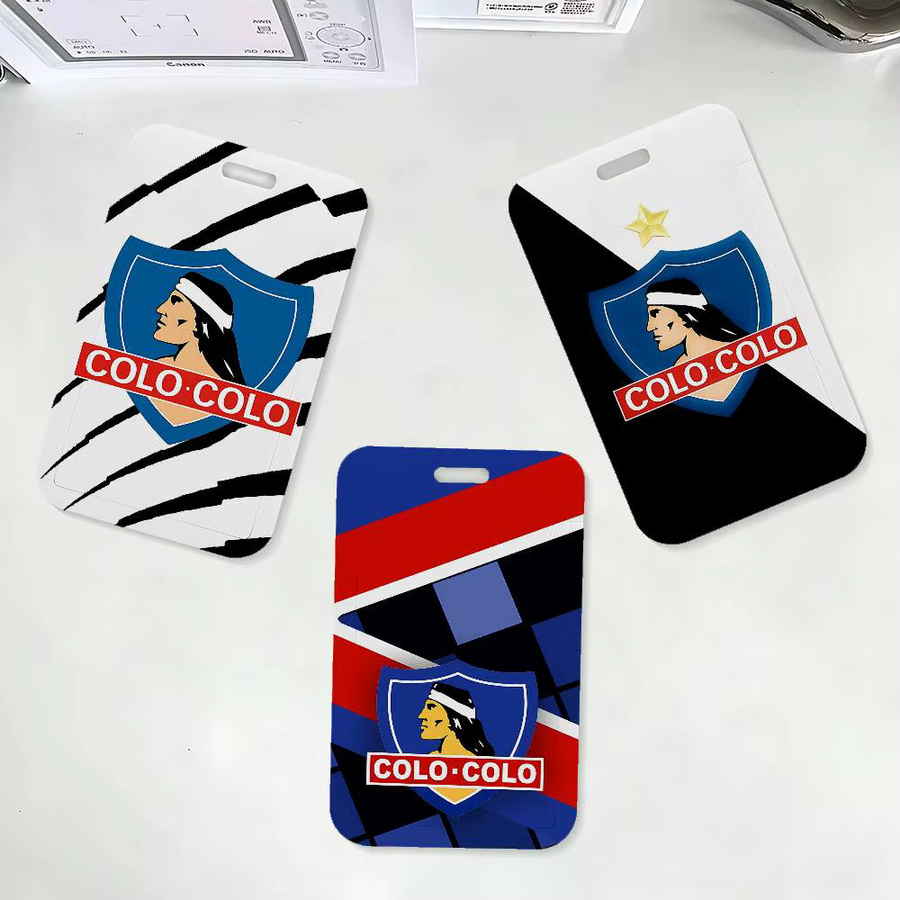 Cooler C-COLO-C-COLO Logo-Ausweishalter mit Umhängeband aus Kunststoff, Mehrfarbig - Bild 3