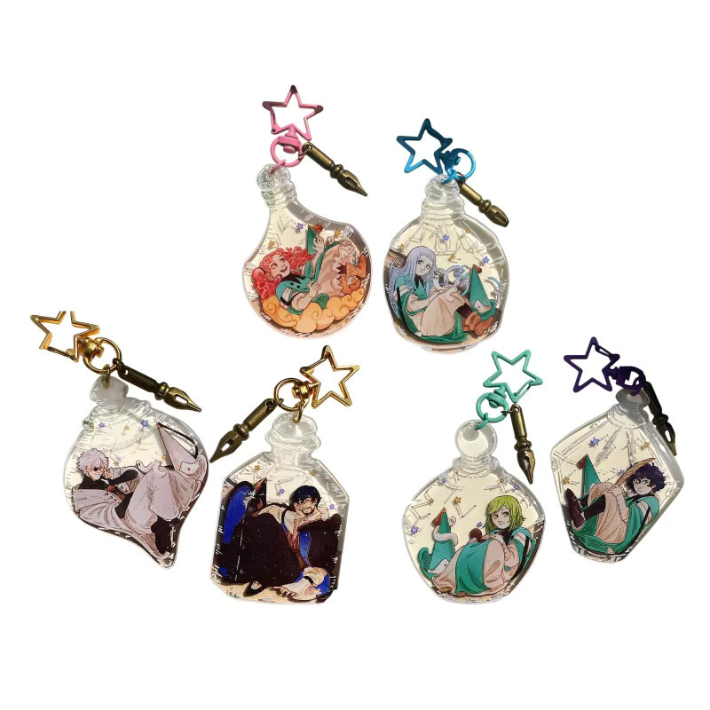 Bandai Hexenhut-Atelier Magische Flasche Acryl-Schlüsselanhänger, Unisex - Bild 3
