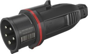 Walther Werke CEE NEO Stecker 16A 5P 6h IP54 in Rot und Schwarz - Bild 1