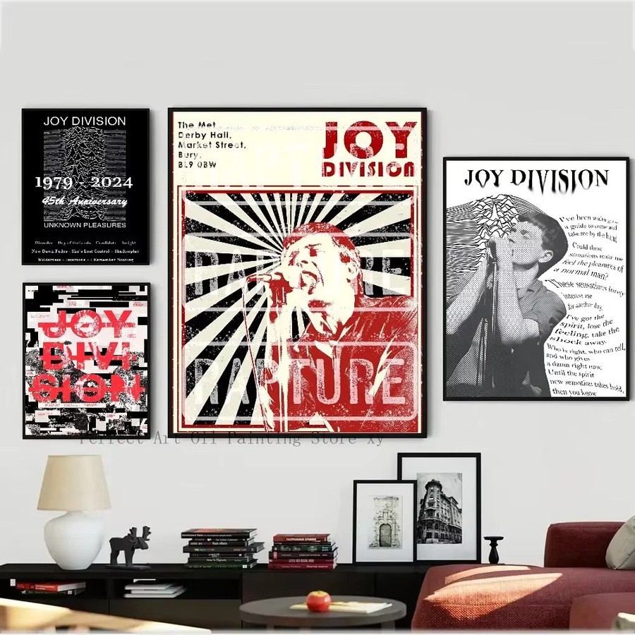 Joy Division Unknown Pleasures Poster aus Papier für dein Zuhause - Bild 2