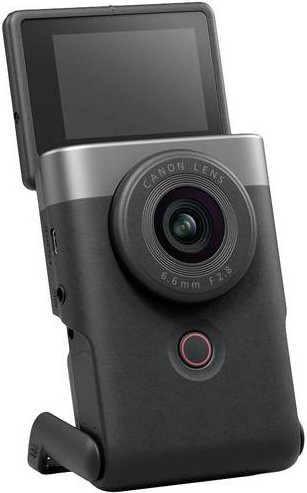 Canon PowerShot V10 Vlogging Digitalkamera in Schwarz mit 15,2 Megapixel, Bildstabilisierung, Bluetooth und Wi-Fi - Bild 1