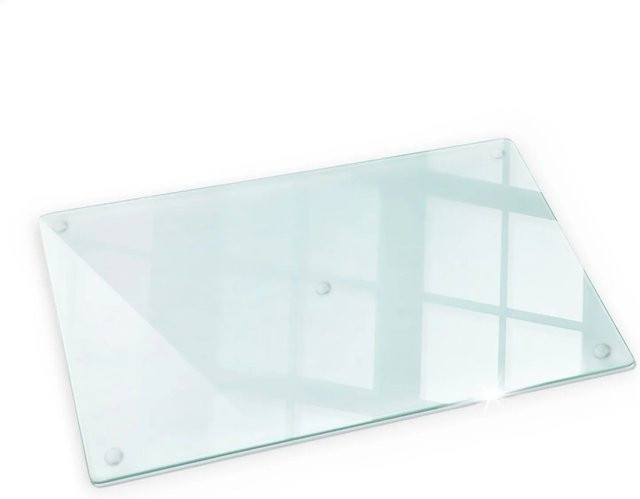 Wallfluent Kochfeld Abdeckung Transparent aus Glas und Silikon, B/T: 52 x 30 cm - Bild 1