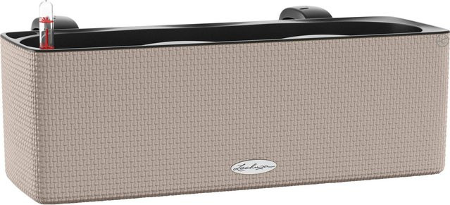 Lechuza Pflanzgefäß Cube Color Triple Sandbraun B/T/H: 40 x 14 x 14 cm - Bild 1